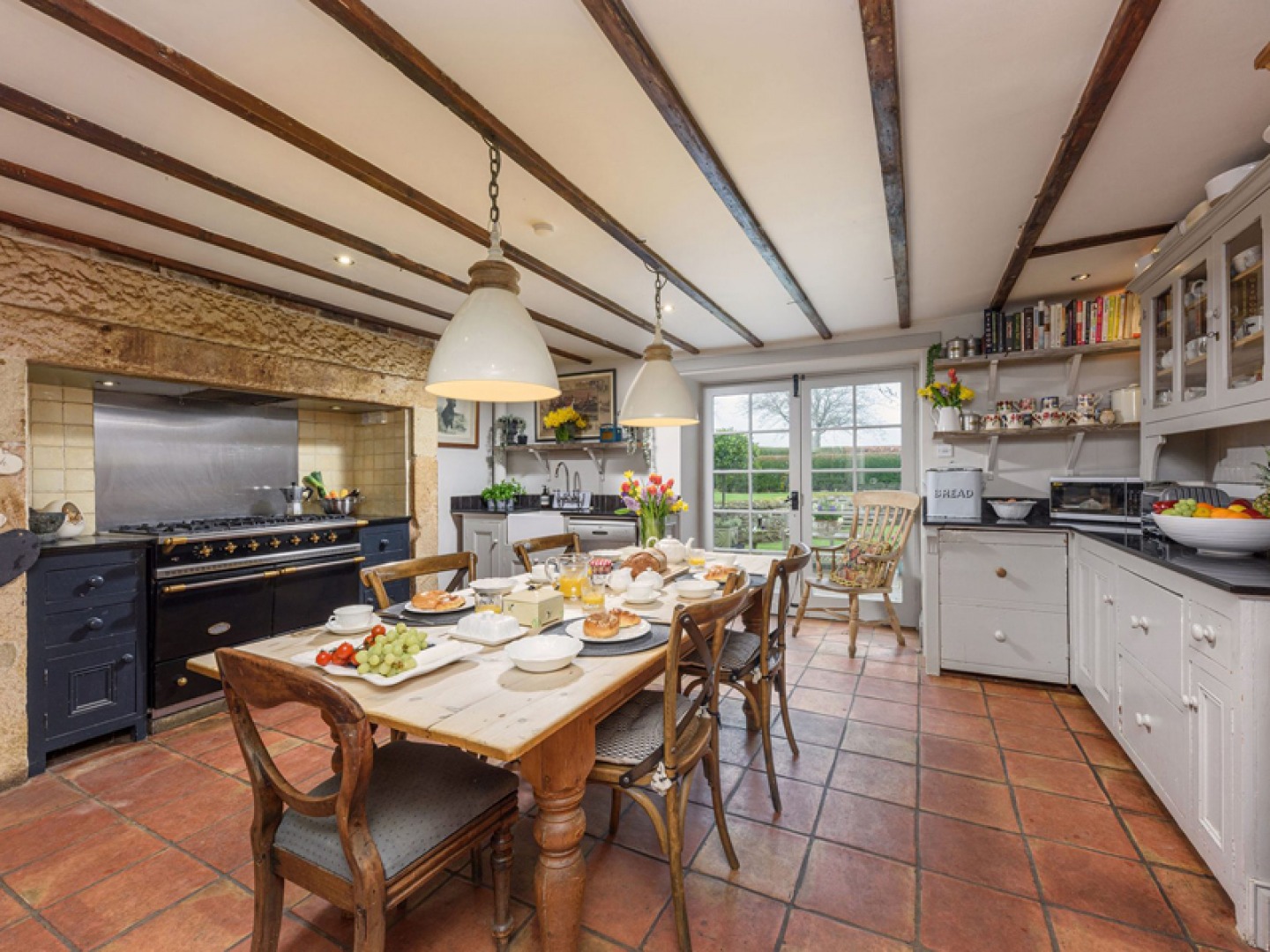 See inside Rock Mill Farm farmhouse and holiday cottages for sale near